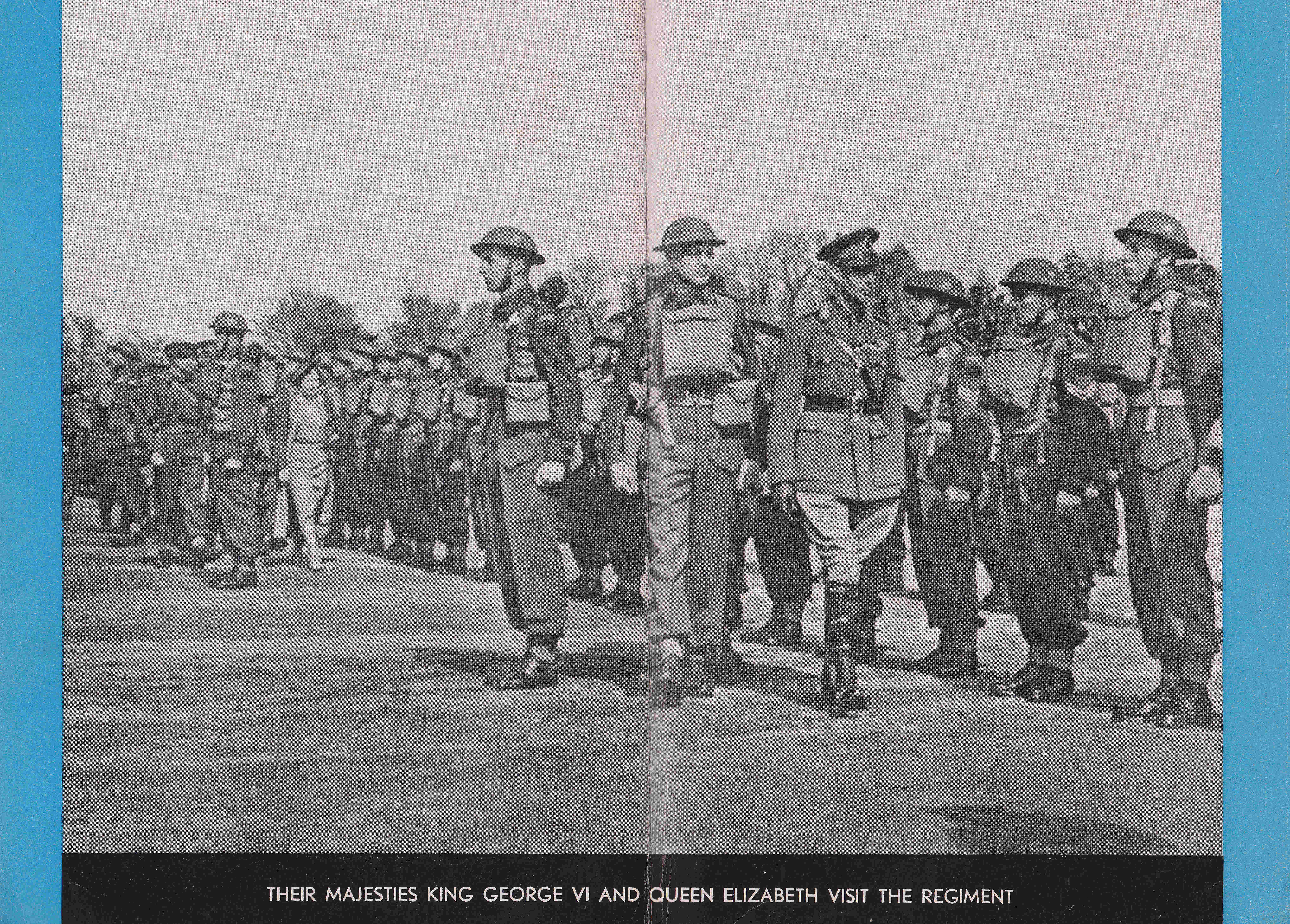 royal inspection of 17th Field Regiment