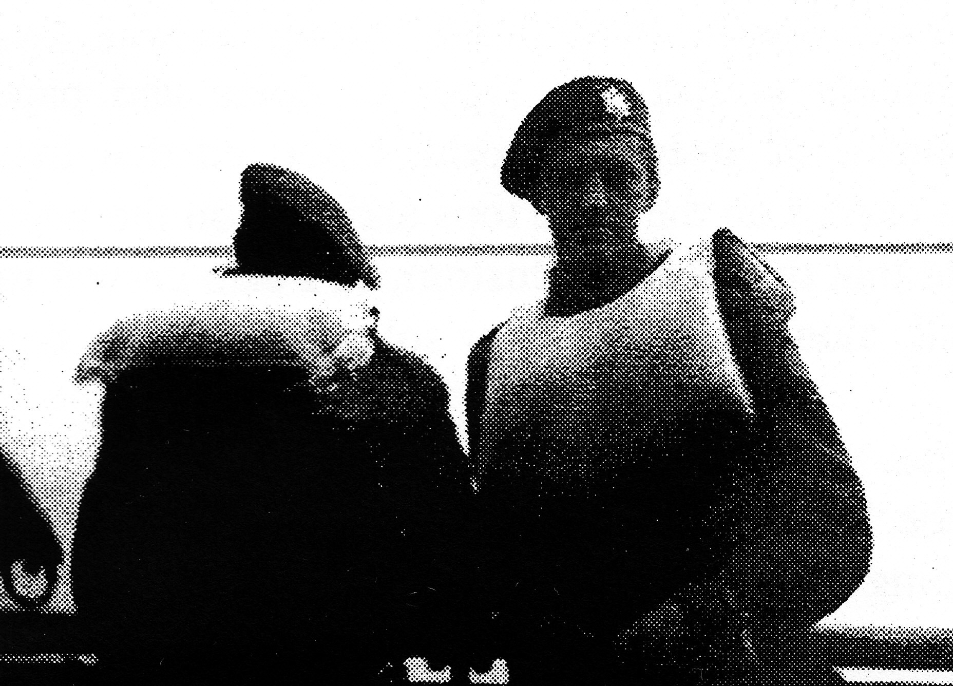 John Marin wearing a uniform and life preserver on board a ship